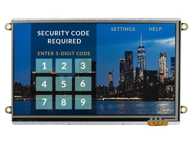 Display: TFT; 7 Display: TFT; 7